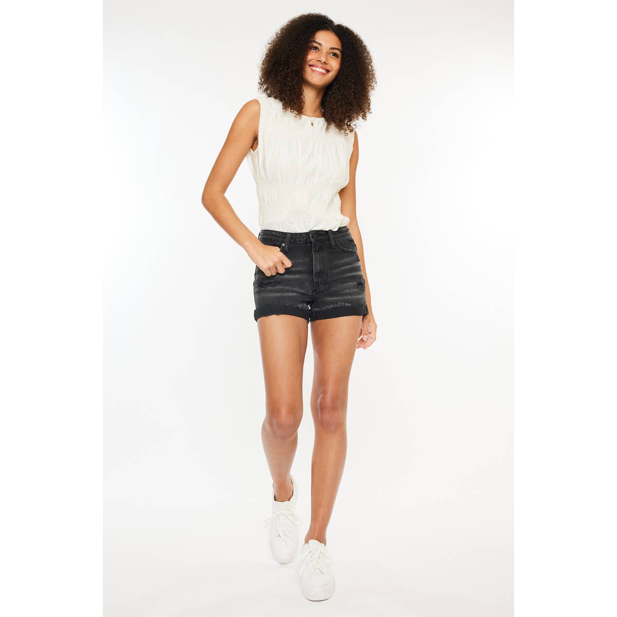 Black Kancan shorts