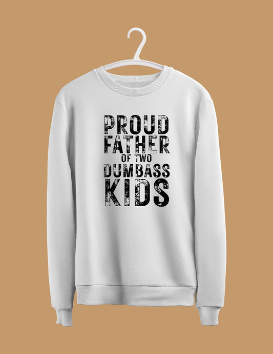 dad of 2 dumb kids shirt