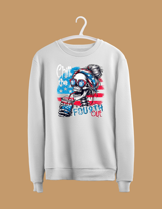 chill the 4th out shirt