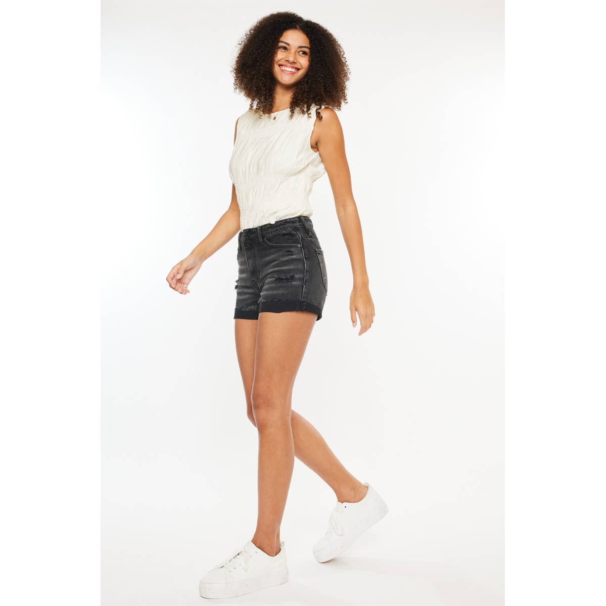 Black Kancan shorts