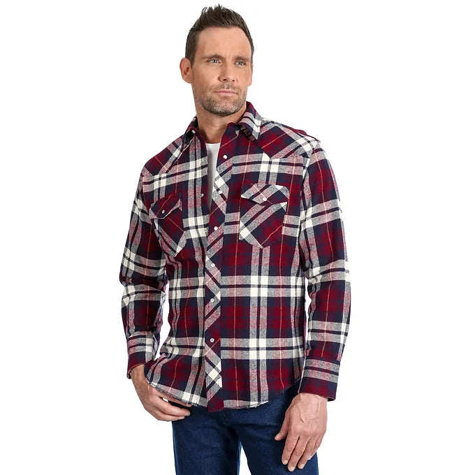 Wrangler Classic Fit Plaid