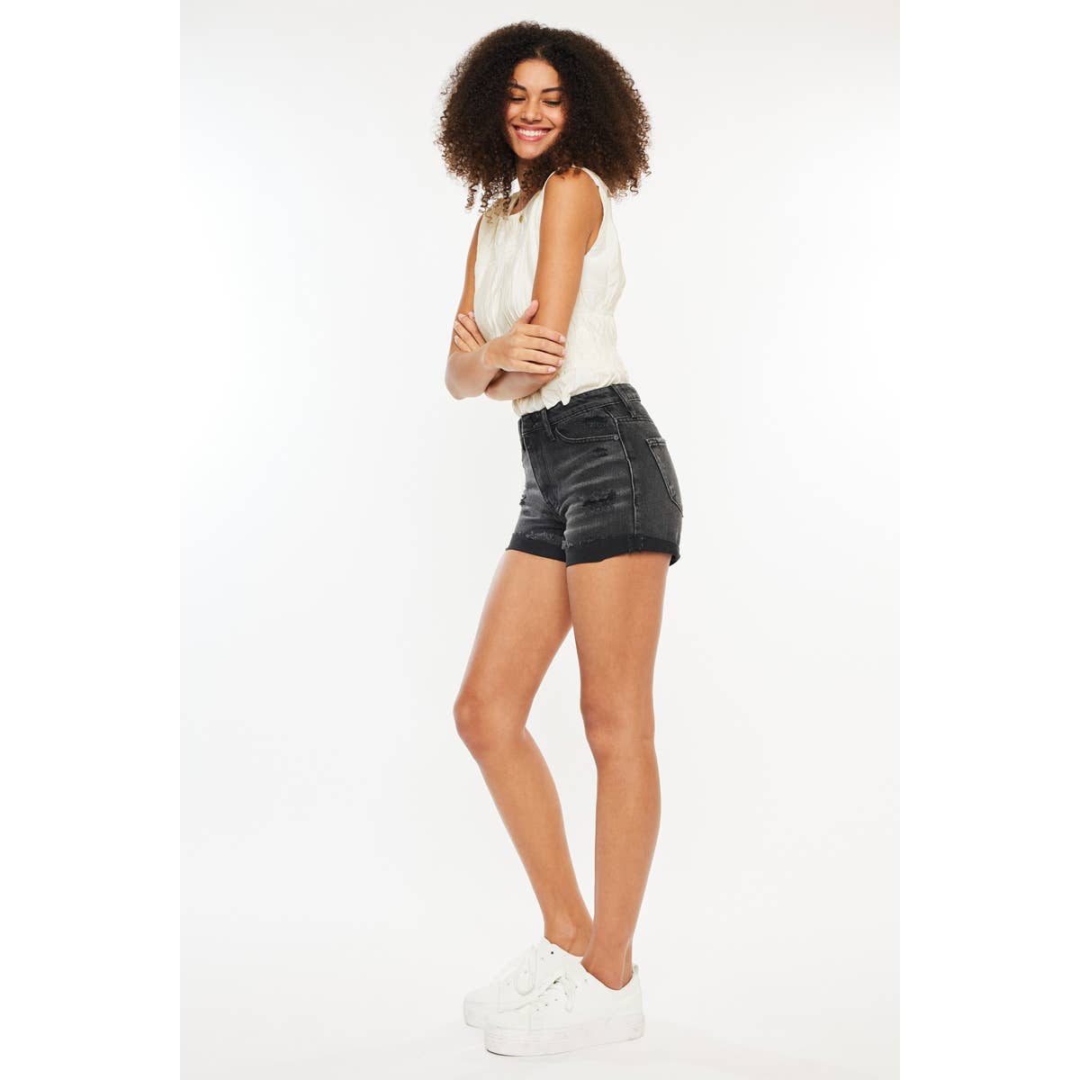 Black Kancan shorts