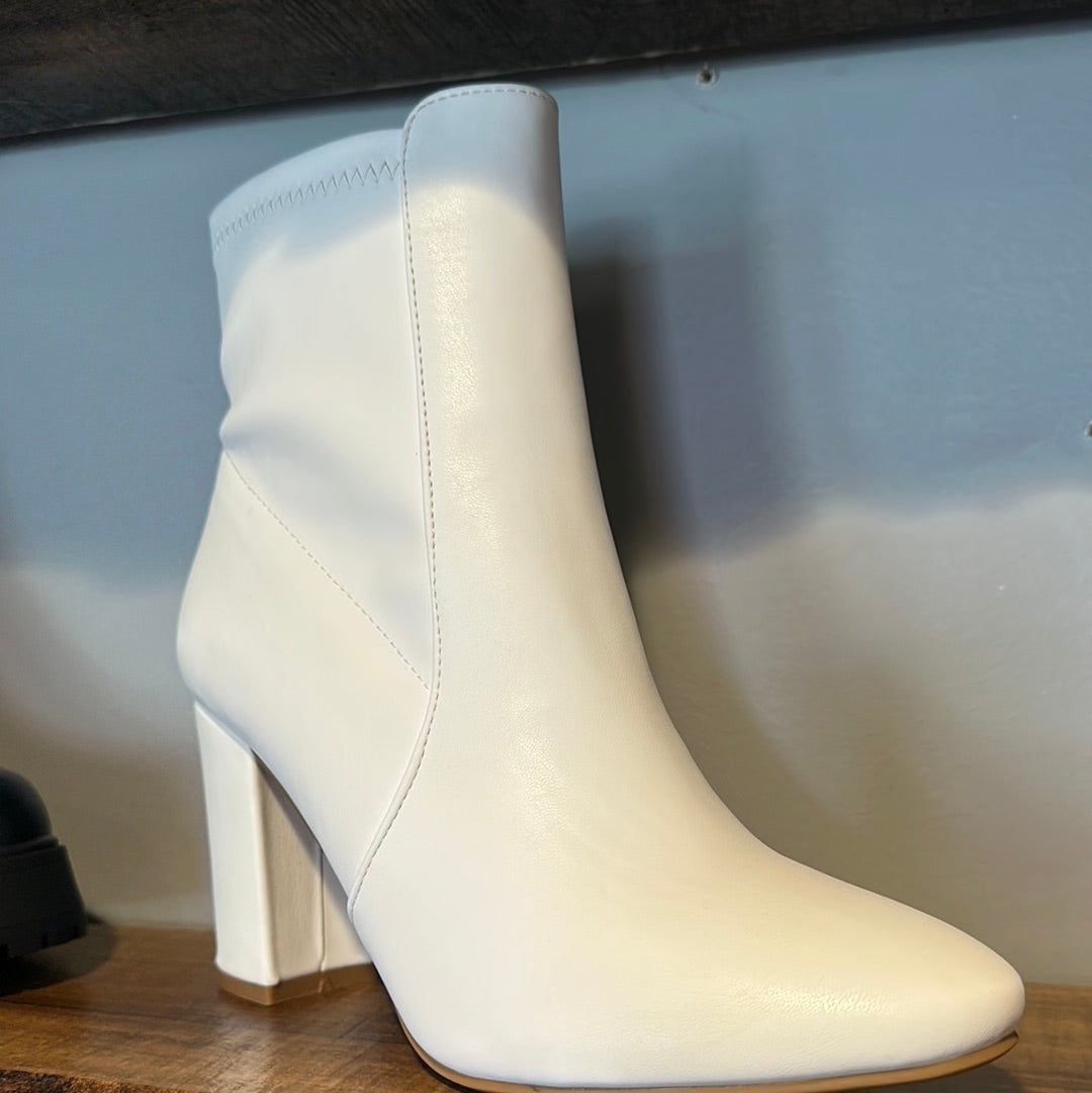 White Bootie