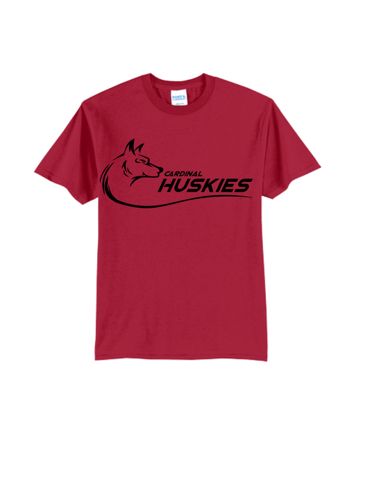 Basic Cardinal Huskies design