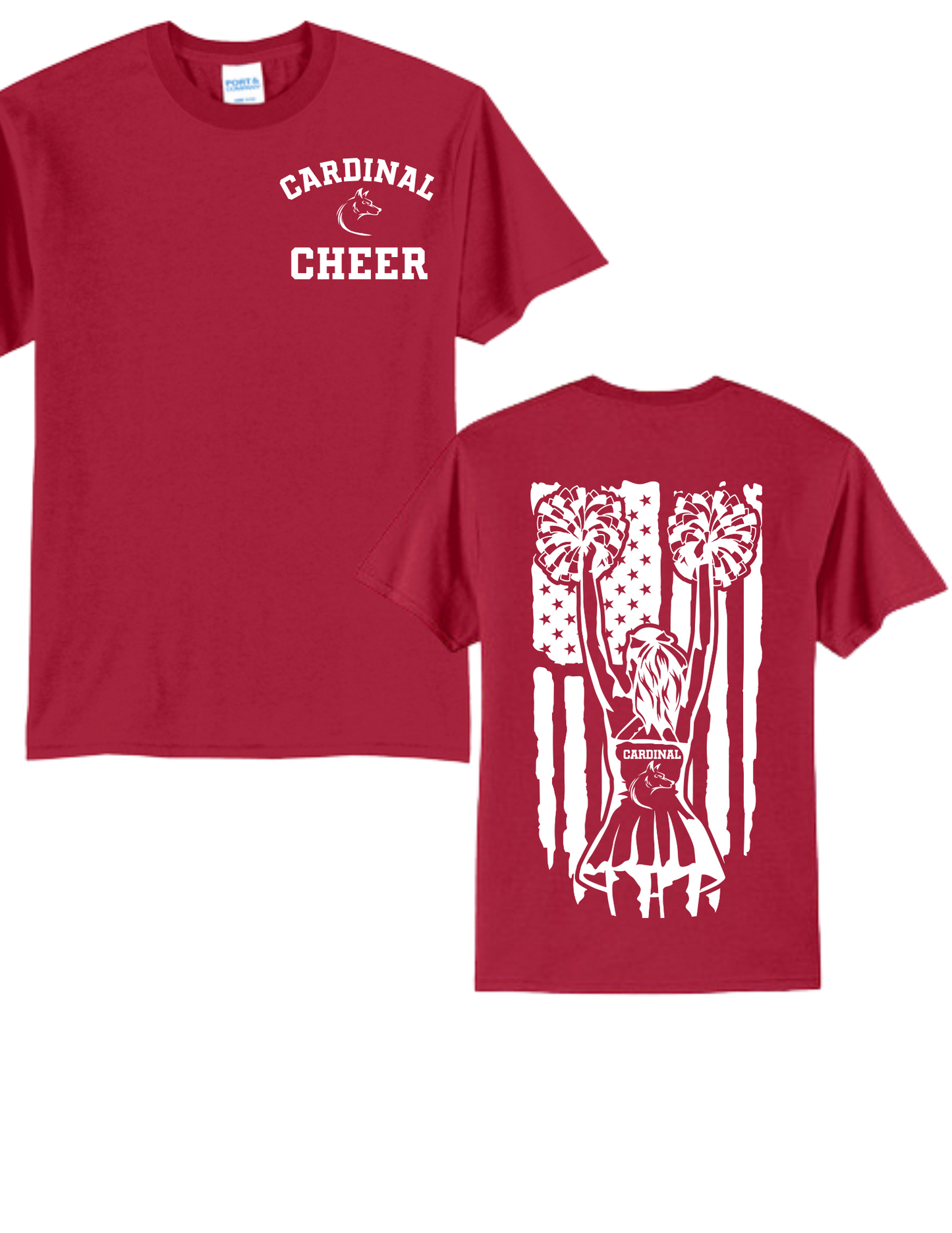 Cardinal Huskies Cheer