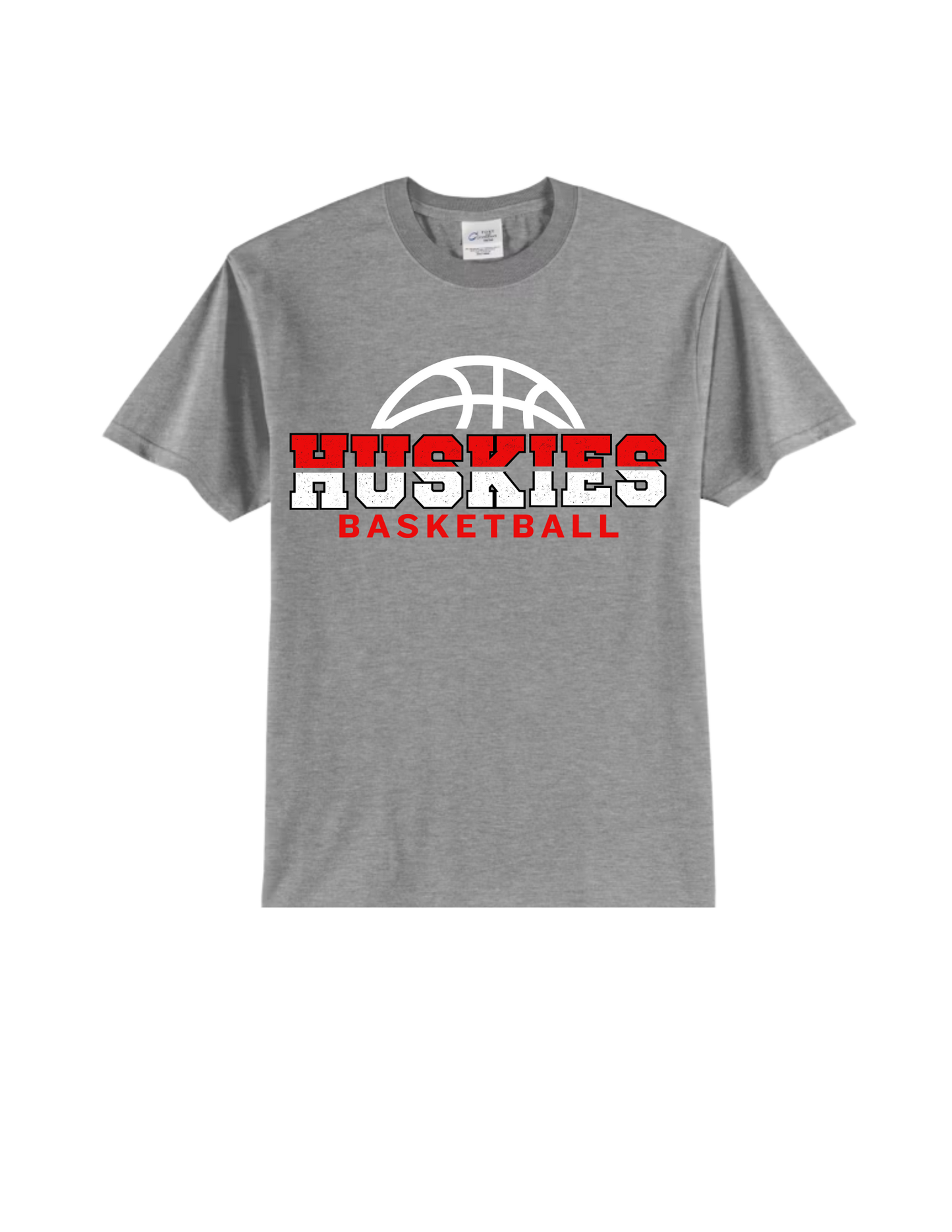 Cardinal Huskies Basketball Design 2