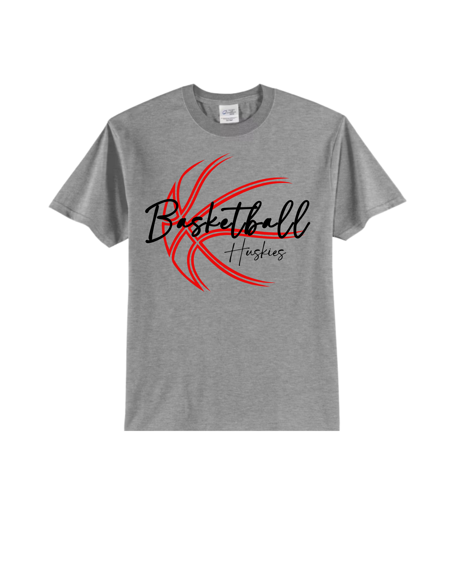 Cardinal Huskies Basketball Design 3