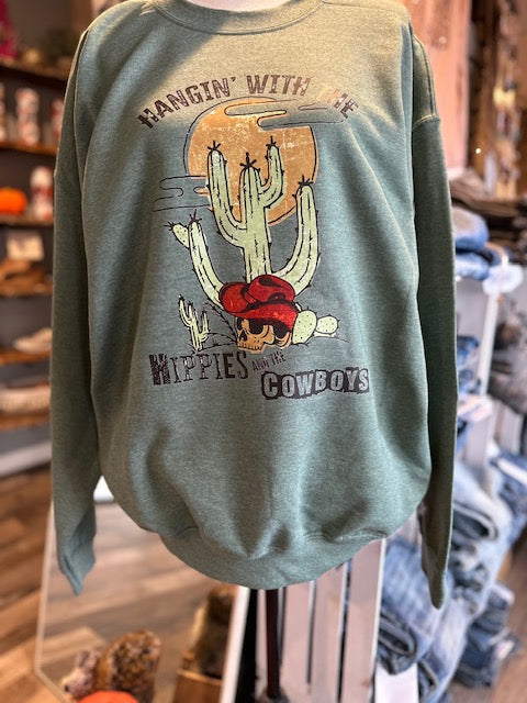 Hanging w/the Hippies & Cowboys