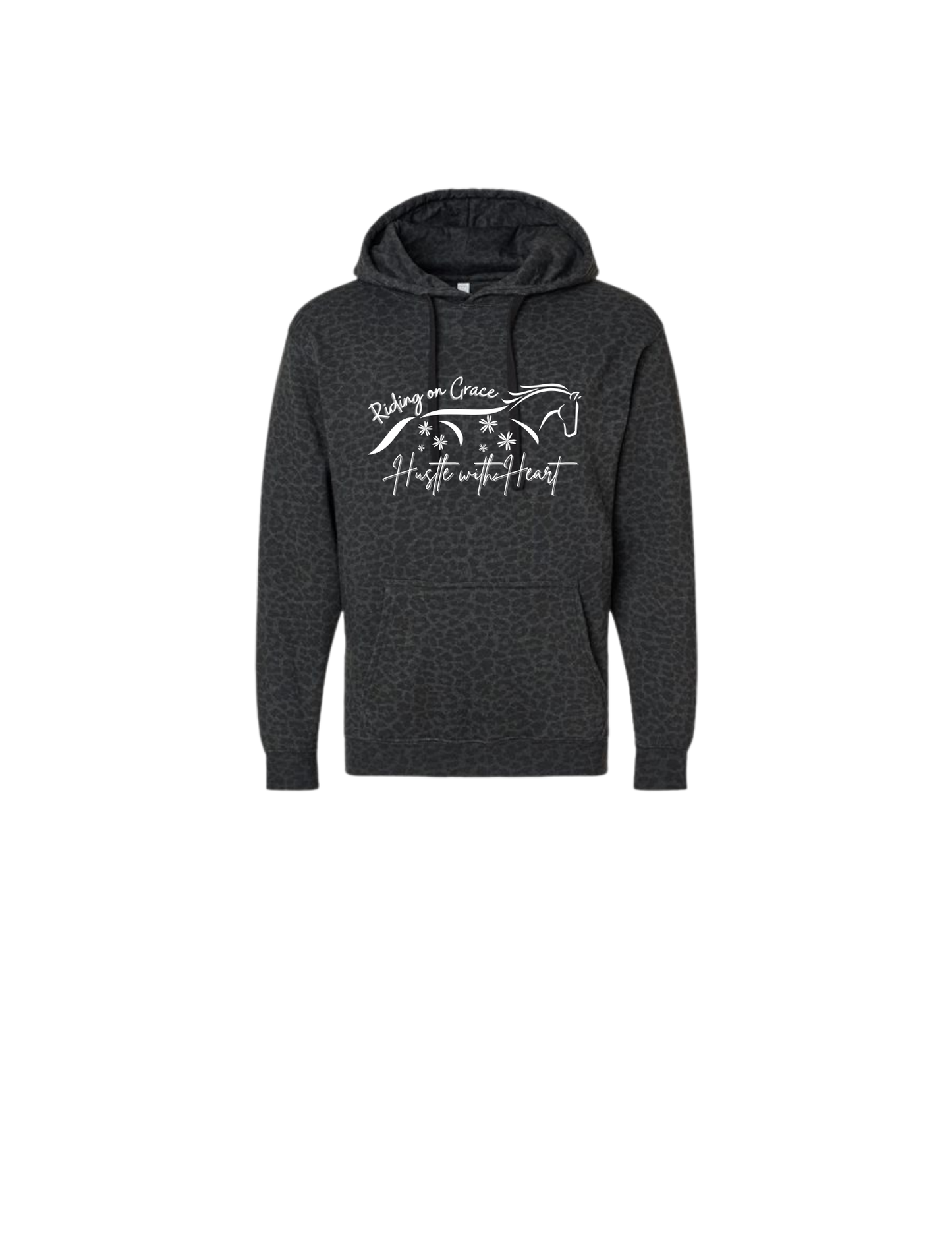 Riding on Grace Youth Leopard Hoodie