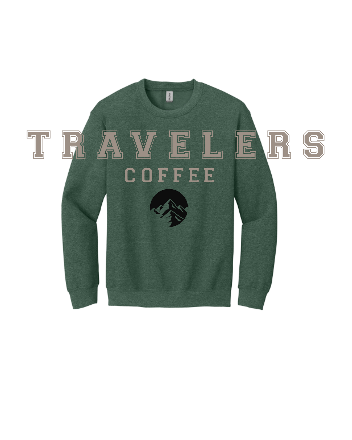 Travelers Coffee Company Youth Oversized Crewneck