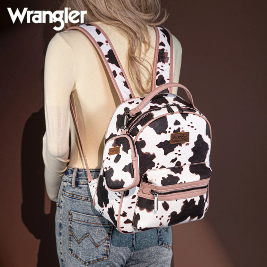 Cow Print Backpack