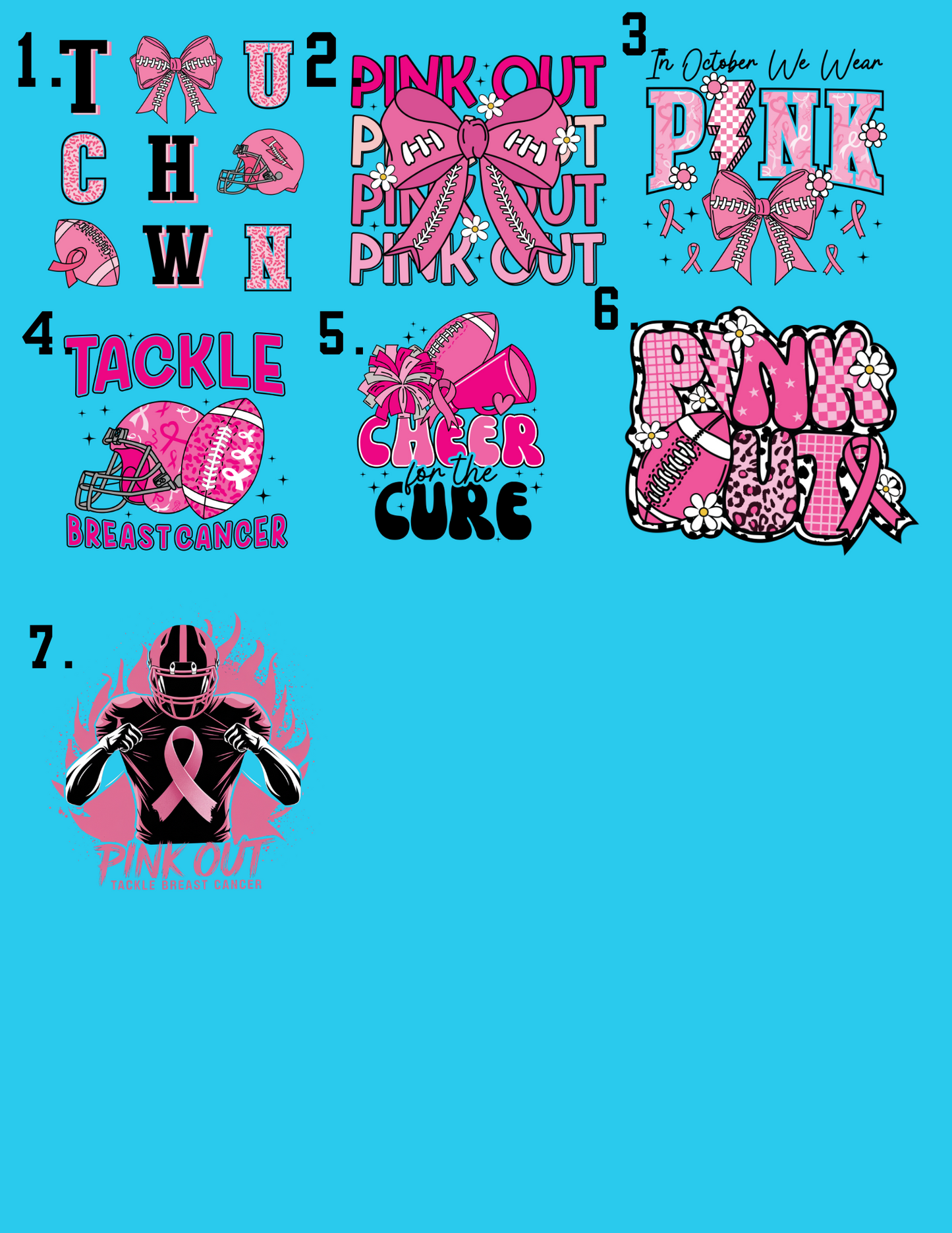 Pink out Breast cancer spirit wear