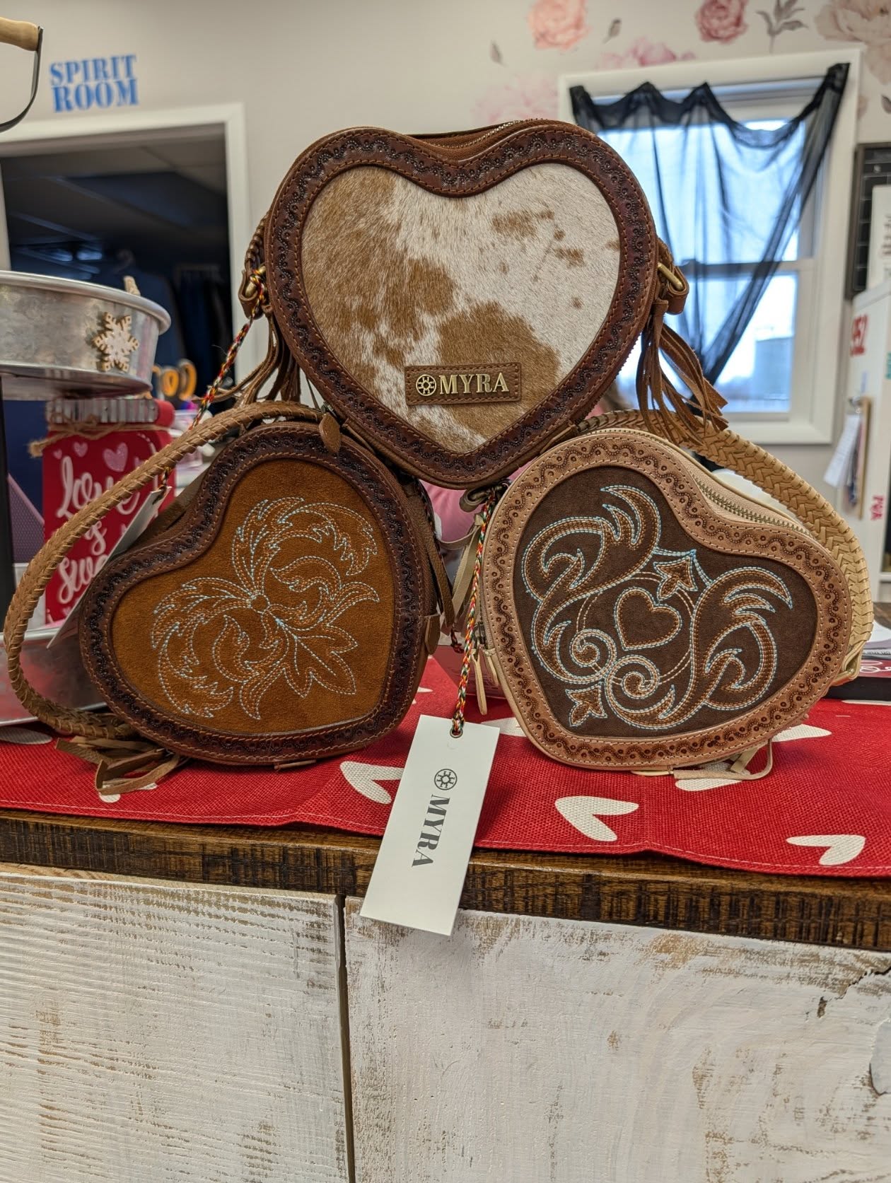 Rodeo Romance Handtooled Leather Bag