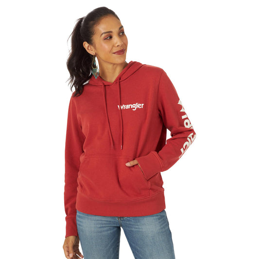 Women's Retro® Americana Hoodie - Rust