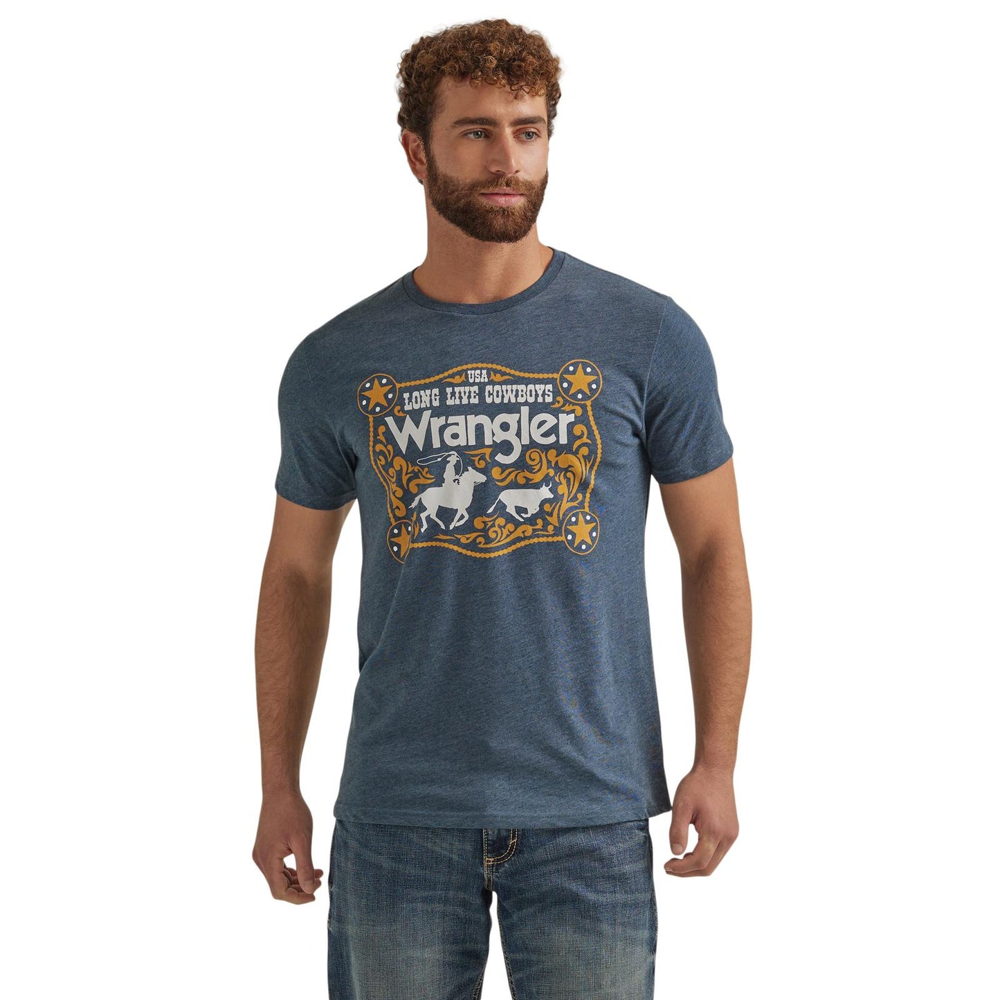 Wrangler® T-Shirt - Regular Fit - Midnight Navy Heather