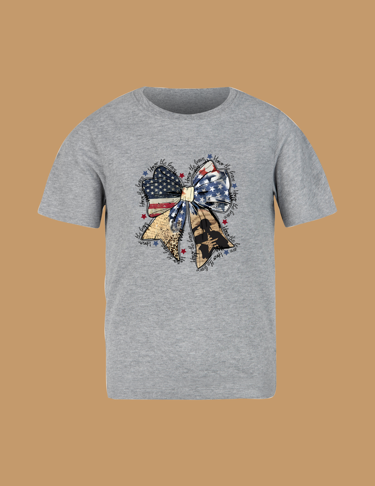 4th of july bow shirt