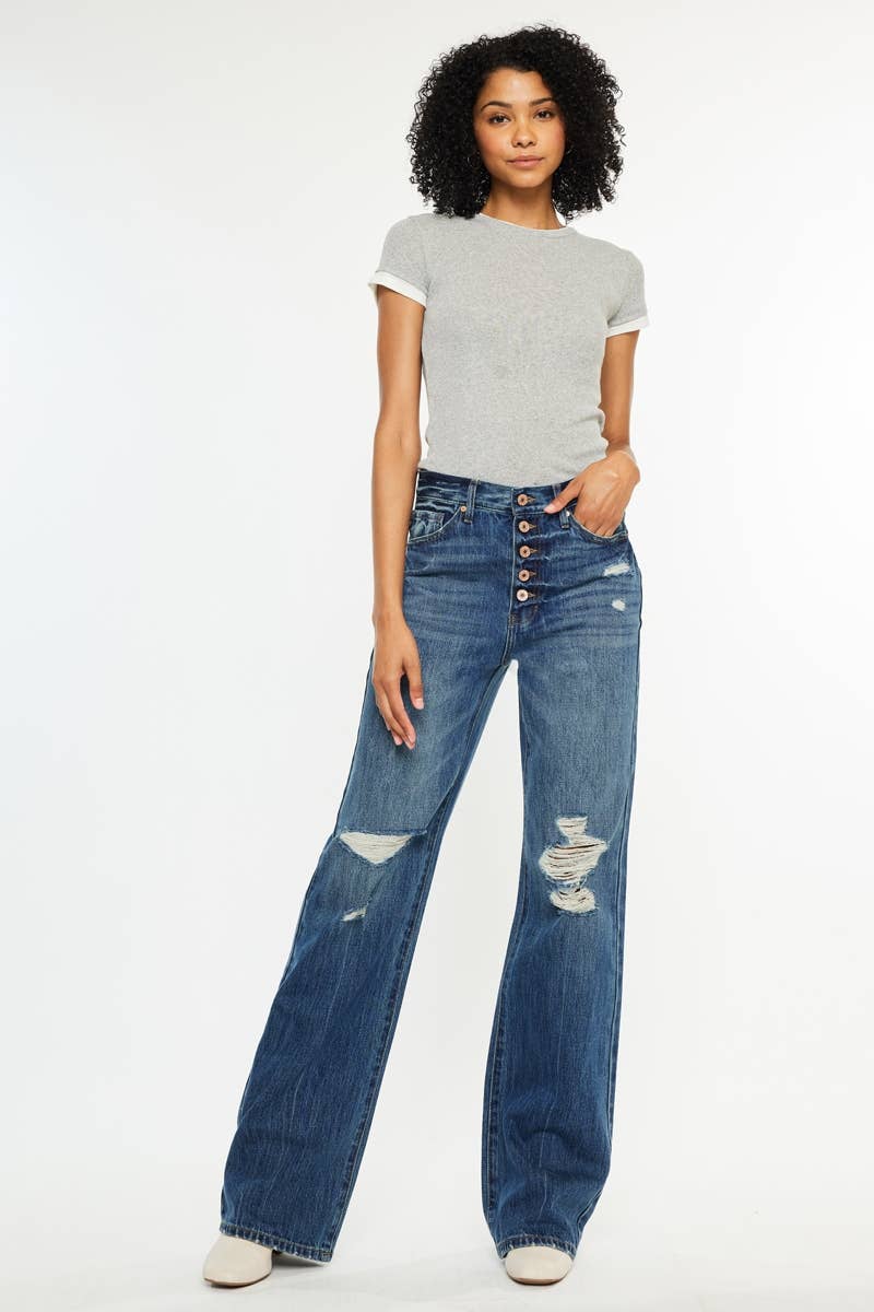 Kan Can Ultra High Rise Jeans