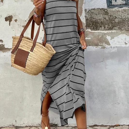 Striped Maxi Dress