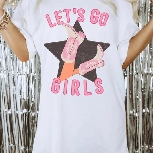 Let's Go Girls T Shirt Dress