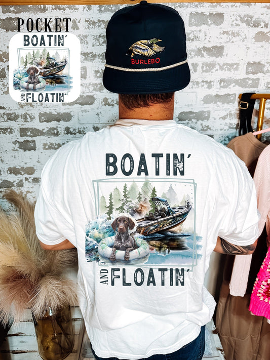 Boatin and Floatin Tee