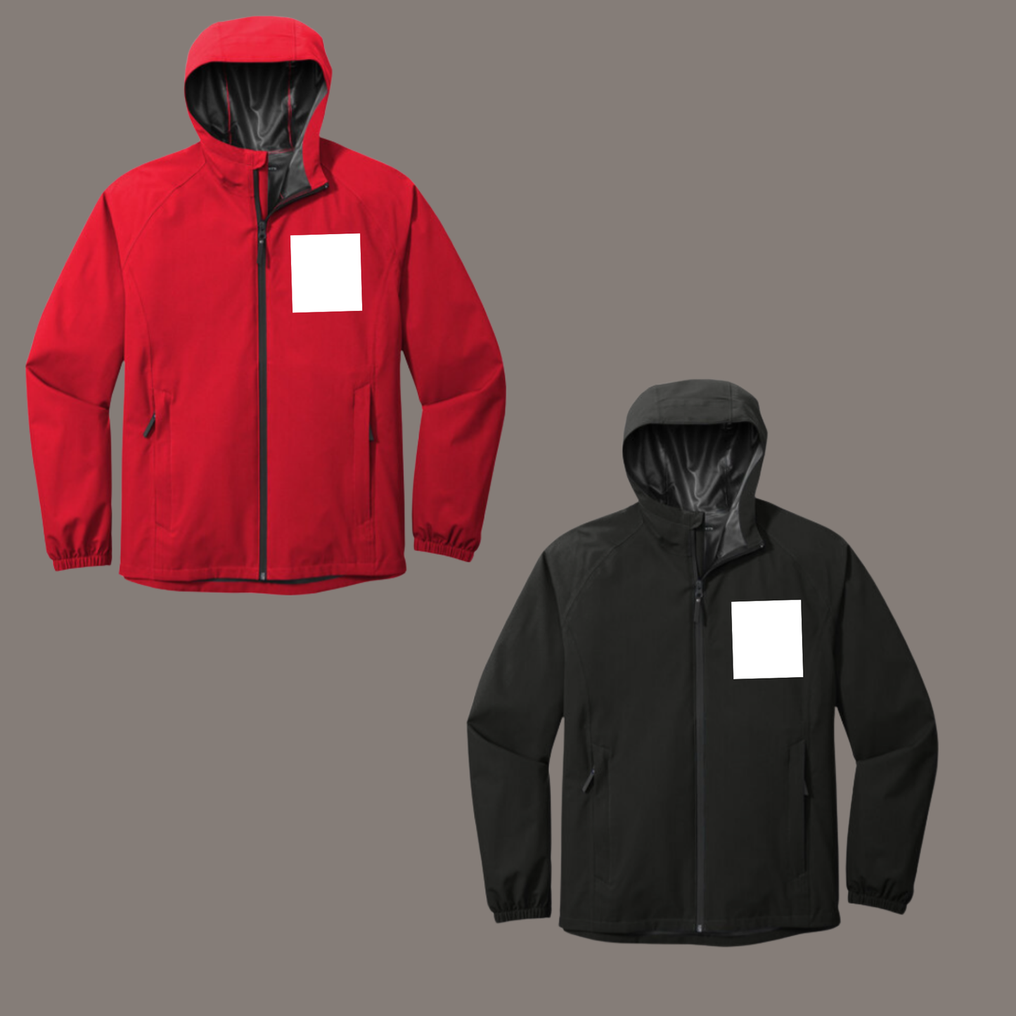 Port Authority Rain Jacket With Print
