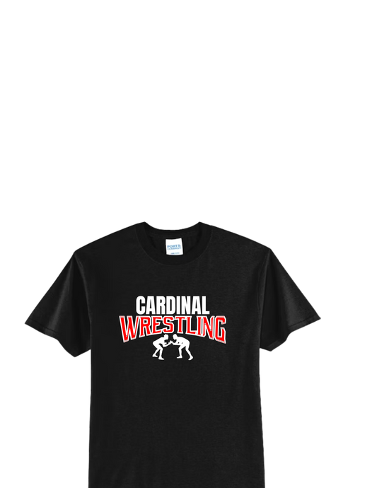 Cardinal Huskies Wrestling front design only