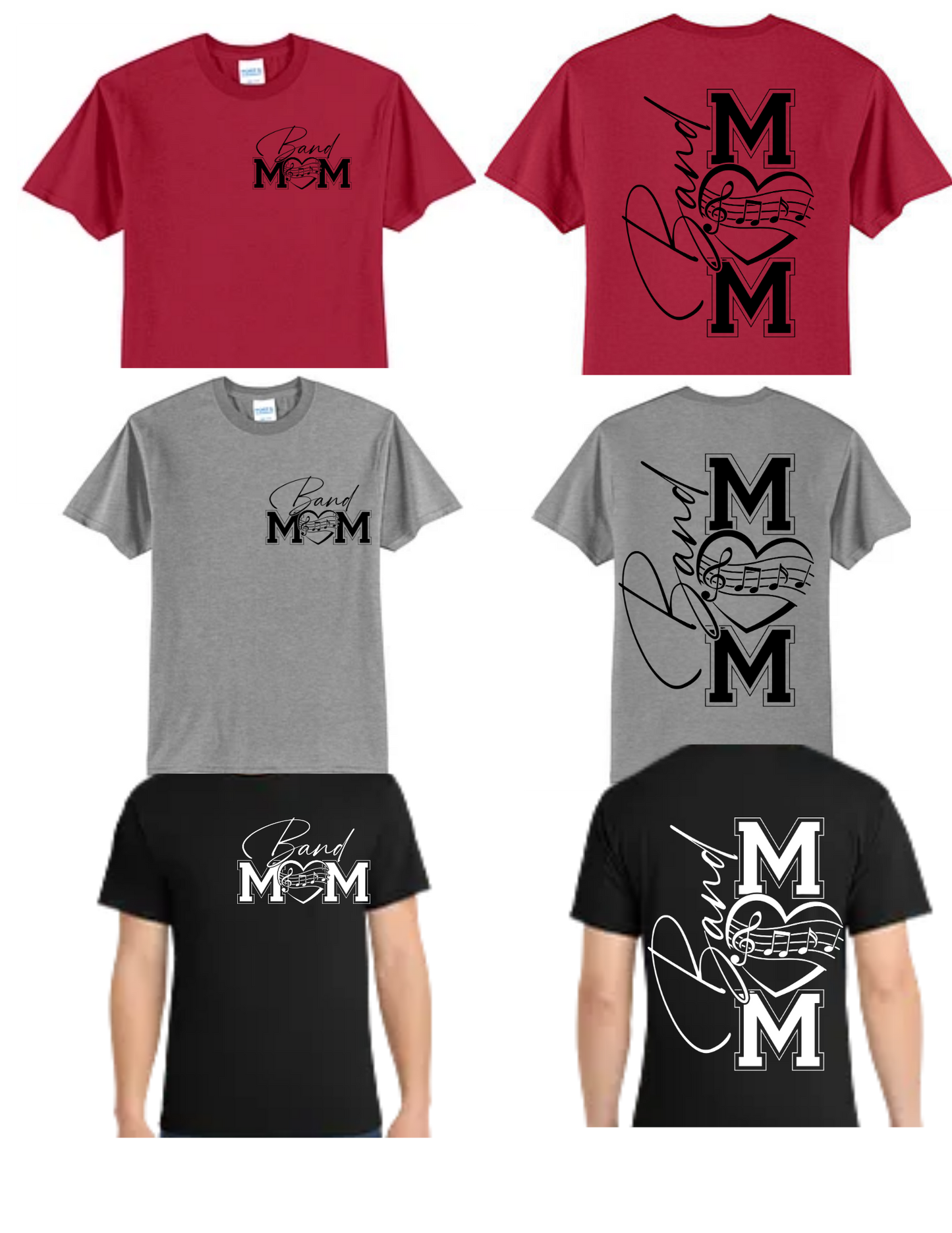 Cardinal Huskies Band Mom