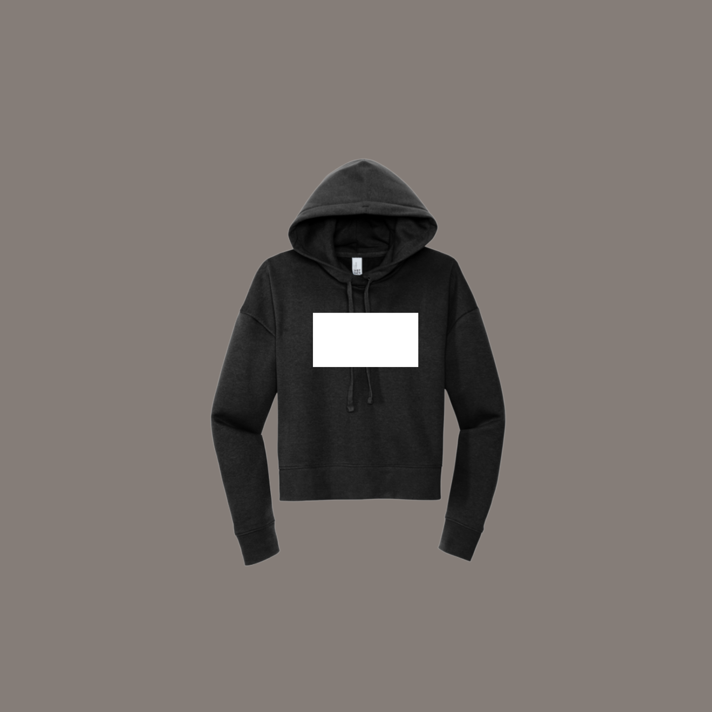 District Cropped Hoodie