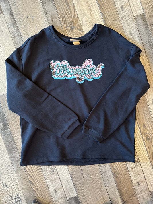 Girls Wrangler Sparkle Sweatshirt