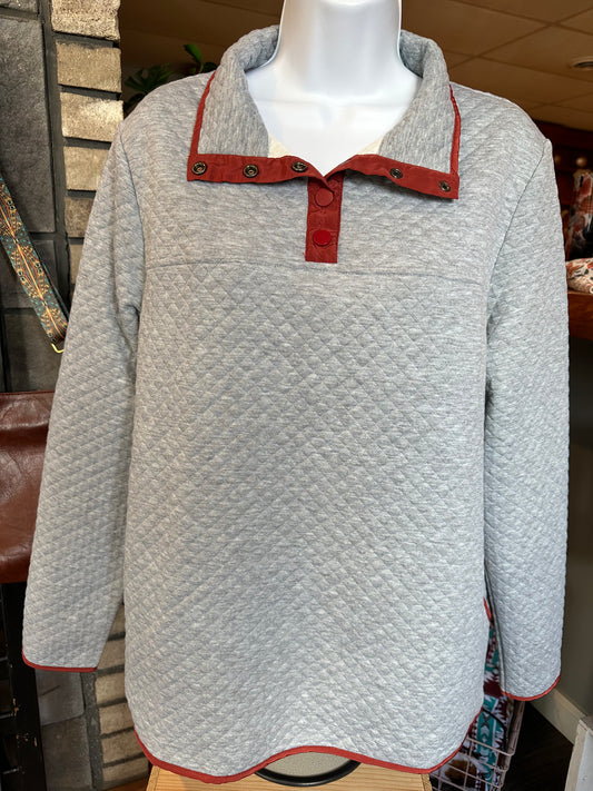 Button Sweatshirt