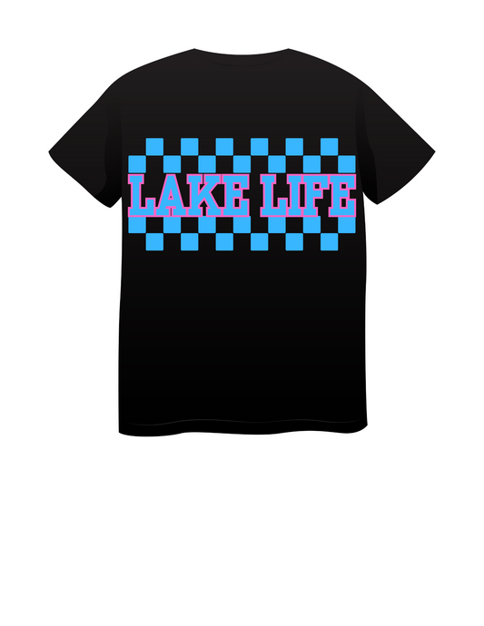 Checkered Lake Life t-shirt