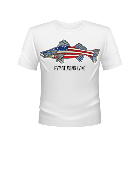 Pymatuning Lake Fish T-shirt