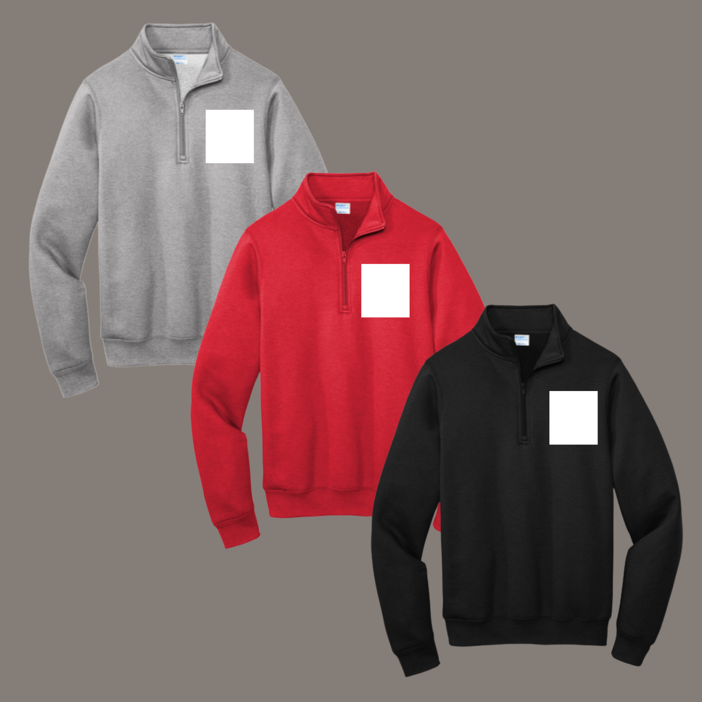 Port and Co 1/4 Zip