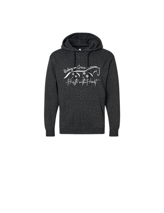 Riding on Grace Youth Leopard Hoodie