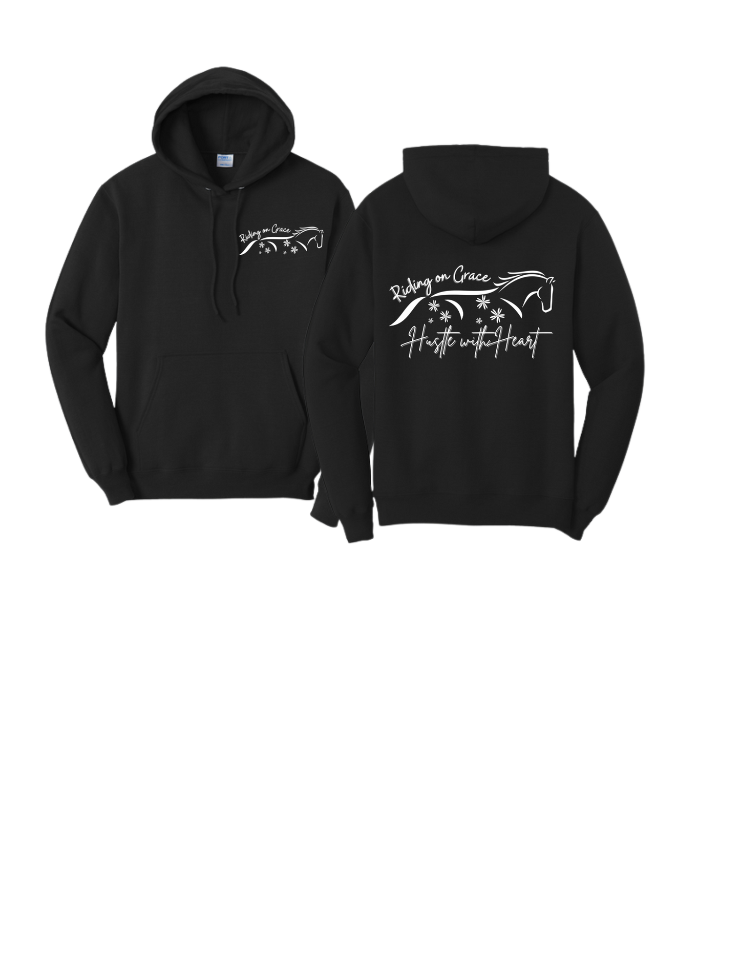 Riding on Grace custom Hoodies and T shirts