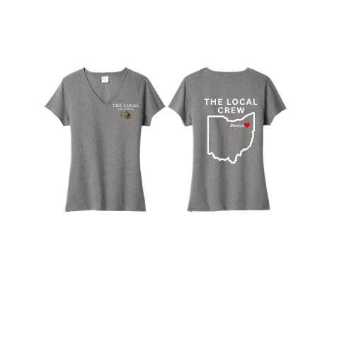 The Local Crew V Neck T shirt