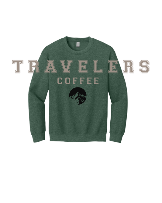 Travelers Coffee Company Youth Oversized Crewneck