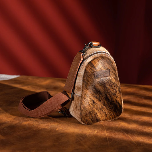 Wrangler Sling Bag/Crossbody/Chest Bag - Brown