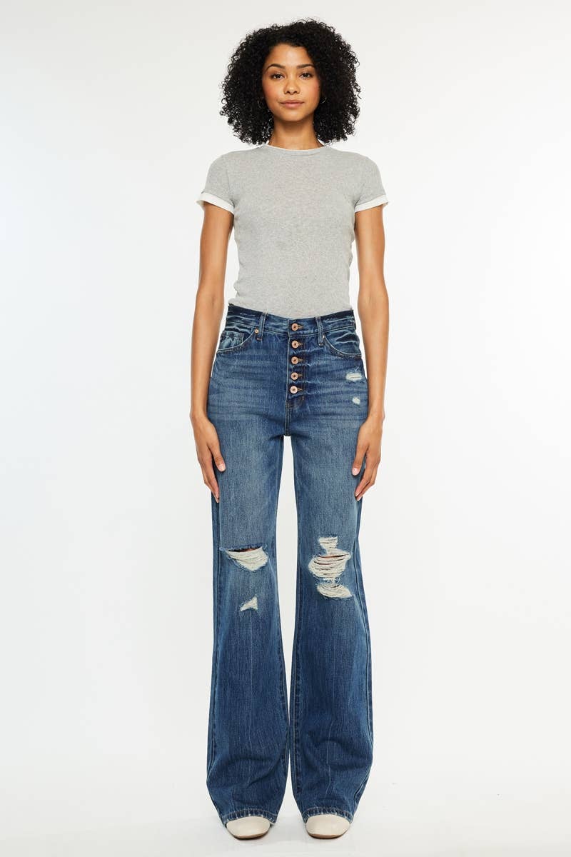 Kan Can Ultra High Rise Jeans