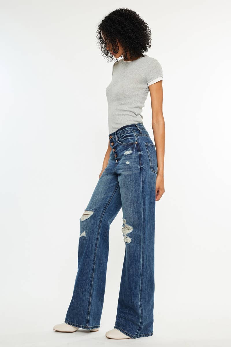 Kan Can Ultra High Rise Jeans