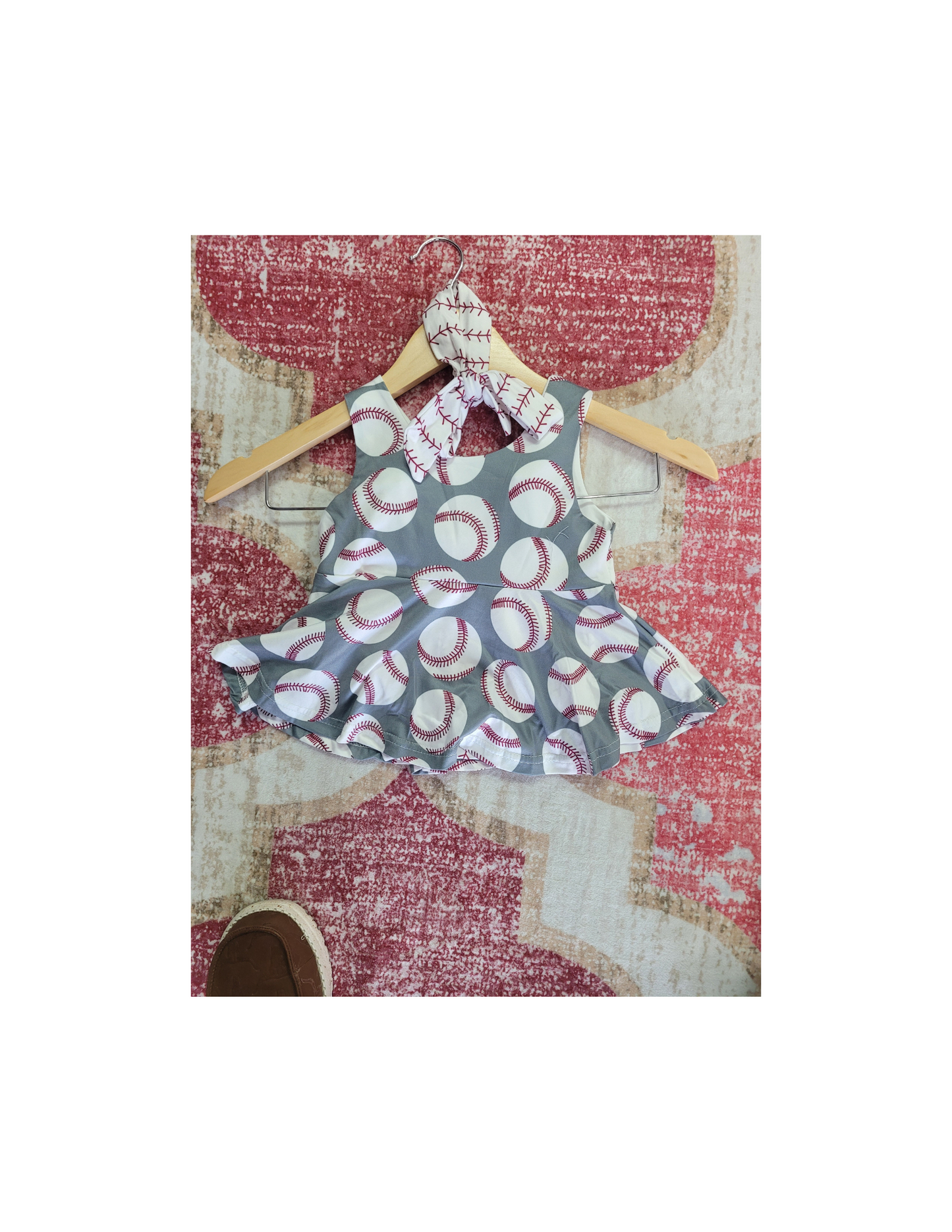 Toddler baseball dress