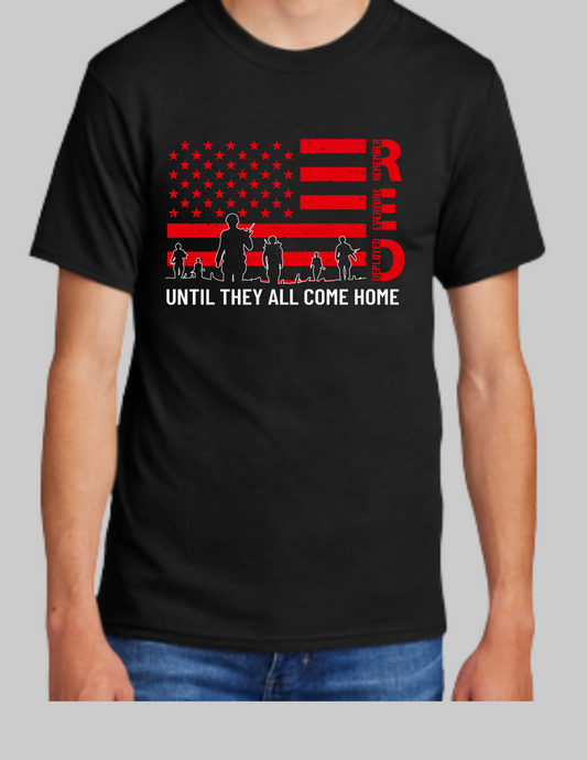 custom red military shirt