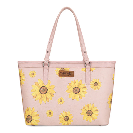 Wrangler Sunflower Print Tote Bag